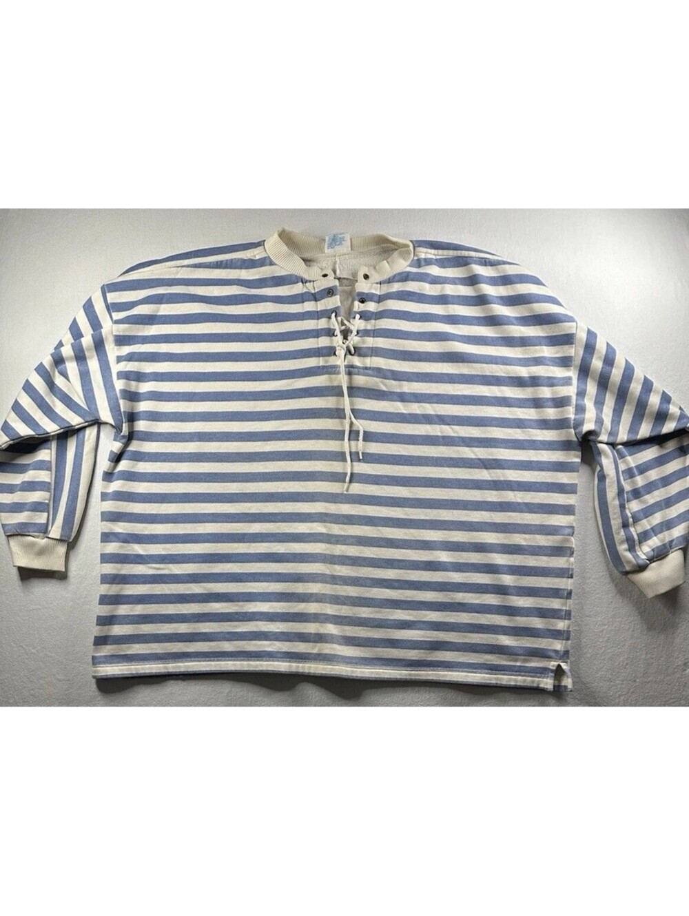 True Vintage Cheetah (Mervin’s) Long Sleeve, Blue,white 2XL